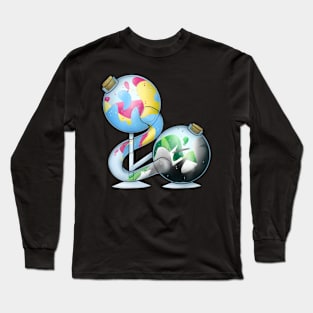 Pansexual And Aromantic Pride Potion Long Sleeve T-Shirt